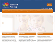 Tablet Screenshot of pediatechnursing.com
